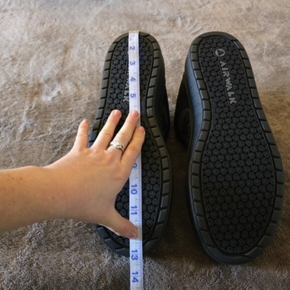 Airwalk Phat A SD10 Composite Toe Work Shoes Black Men's 12 EH Slip Resistant - Picture 14 of 14